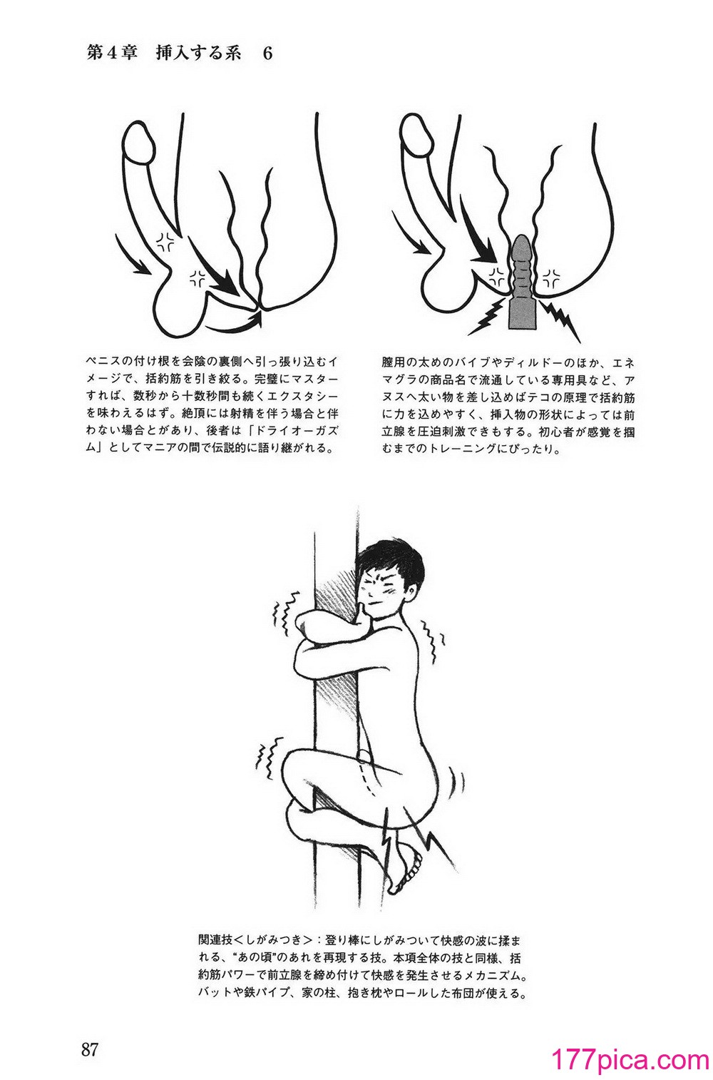 登り 棒 おなにー