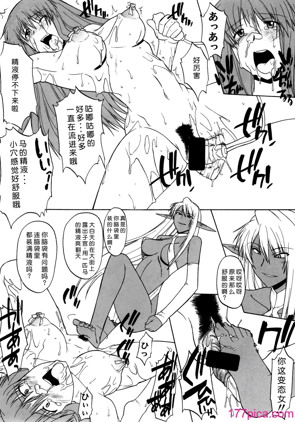 [集団暴力 (Ez6、水无月十三、むらさき朱)] Record of Aldelayd Act.8 – EXHIBITION DX5 [中国翻訳][53P]-第5章-图片2