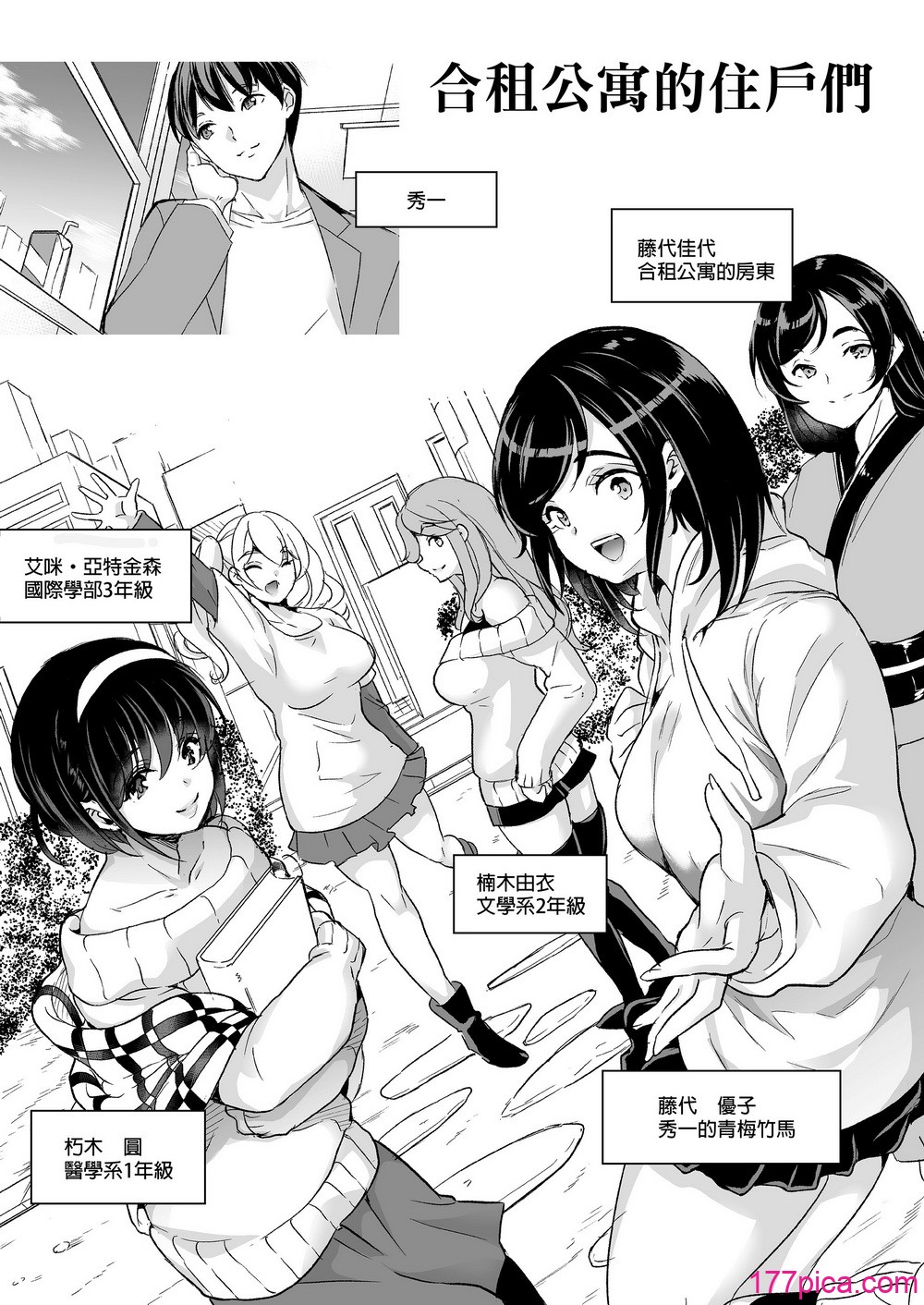 後宮般的合租公寓　調教出一名很會做愛的處女吧♡ - Страница 2